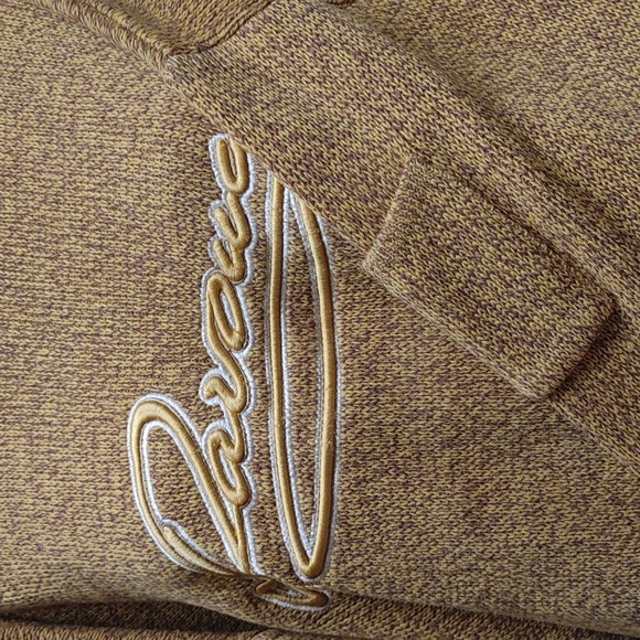 Vintage Davoucci Men's Mustard Signature Crew Neck Sweater XL - Picture 16 of 16